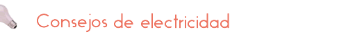 Consejos de Electricidad