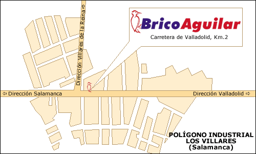 Brico Aguilar Salamanca Mapa